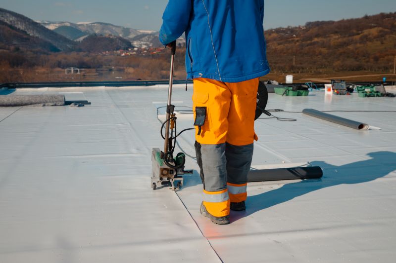 Roofing Equipment in Action